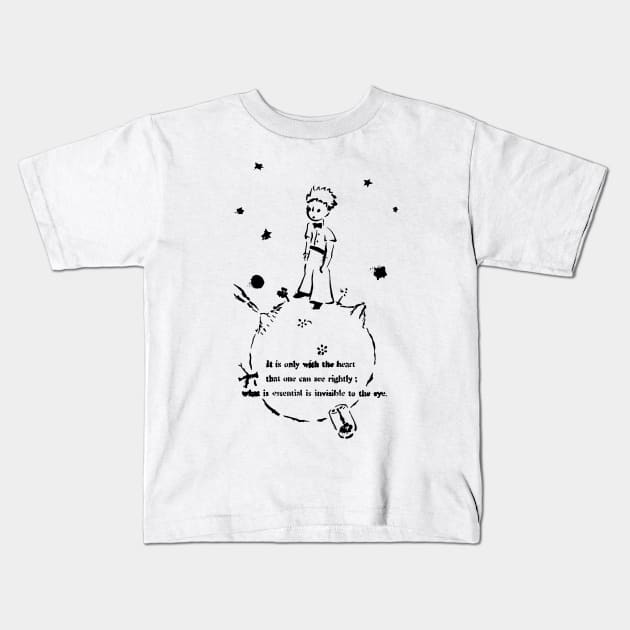 The Little Prince Kids T-Shirt by JadeTees